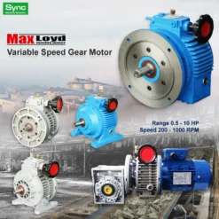 มอเตอร์เกียร์ปรับรอบอุตสาหกรรม Variable Speed Gear Motor